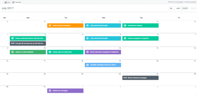 How to Use the Calendar View - Hibox Business Productivity Suite